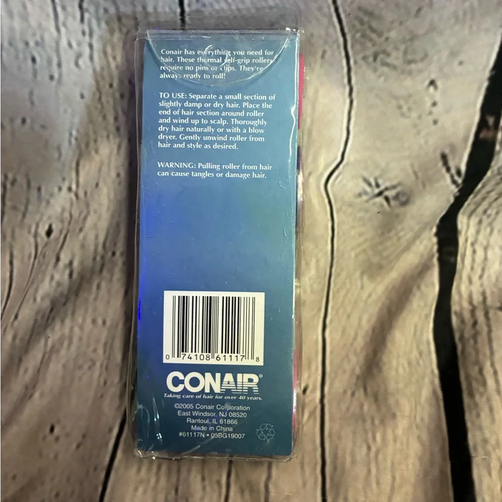 5/$20 ConAir Thermal Self Grip Rollers 12 Pack NIP Multi Size Multi Colors Style